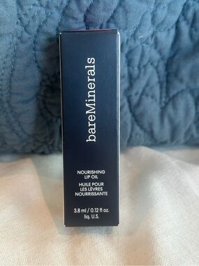 bareMinerals Nourishing Lip Oil Adore Cherry Tinted Lip Gloss New